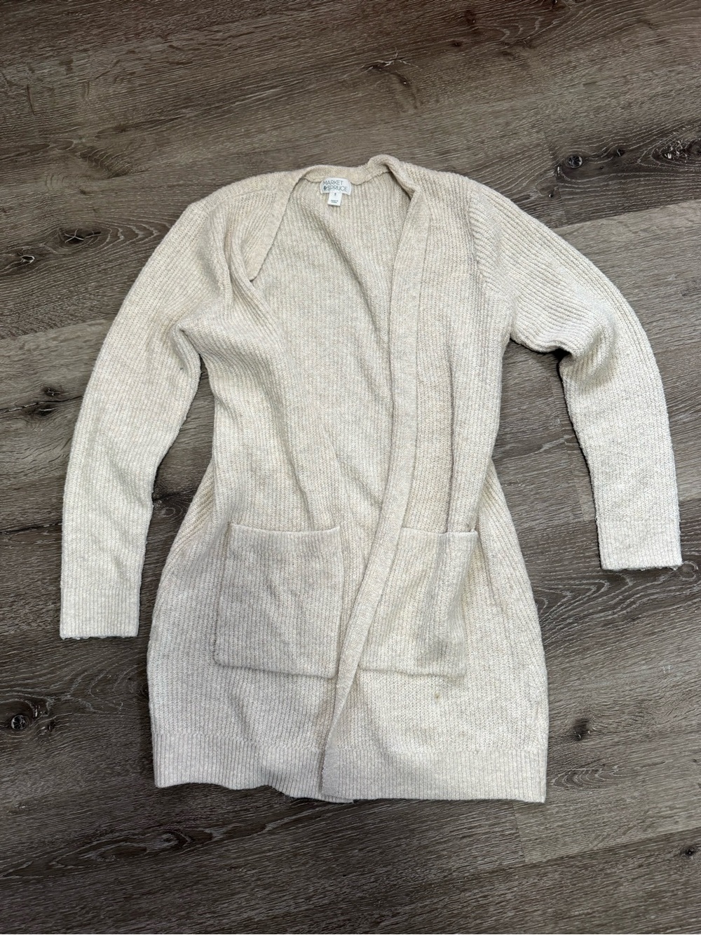 Cream cardigan
